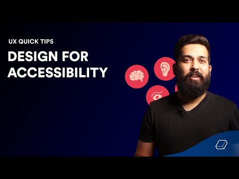 Design for Accessibility | UX Design Tips