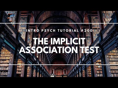 The Implicit Association Test - IAT (Intro Psych Tutorial #200)
