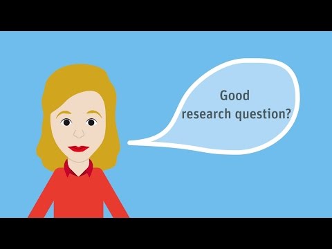 Defining a research question (02:52 min)