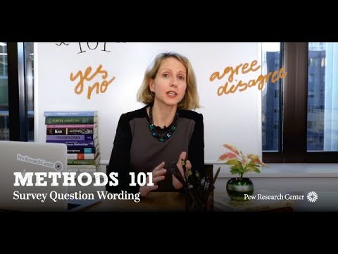 Methods 101: Question Wording