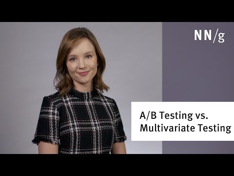 A/B Testing vs. Multivariate Testing for Design Optimization